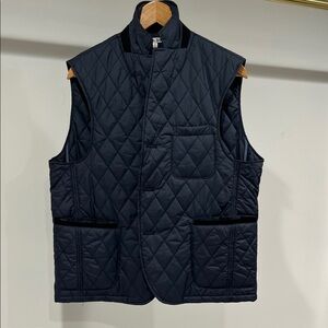 TravelSmith Navy Quilted Vest